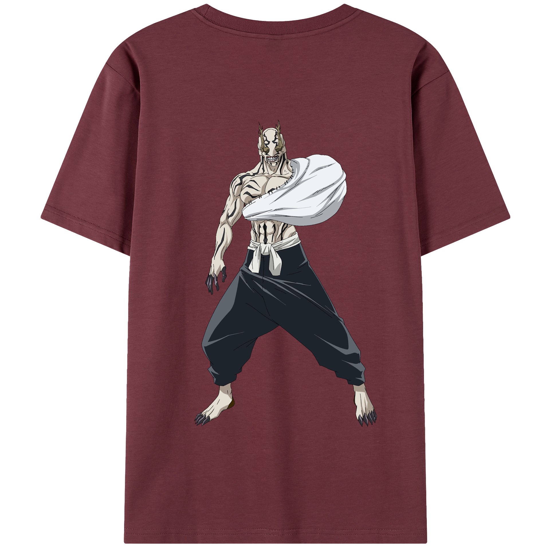 （画像用） 呪術廻戦 Jujutsu Kaisen 綿100％半袖Tシャツ（背面プリント）